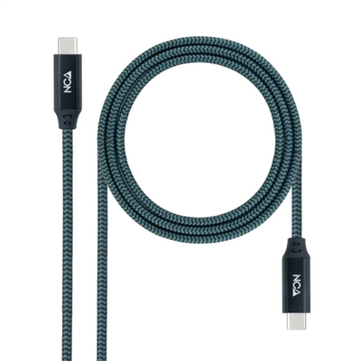 Nanocable Cable Usb 3 2 Gen2x2 100w 4k Usb C 1m